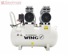 Máy Nén Khí Không Dầu Giảm Âm Wing TW-OF550x2 50L