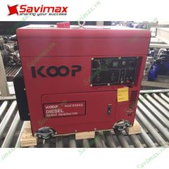 Máy phát điện Koop KDF 8500Q chạy dầu công suất 6.5kva