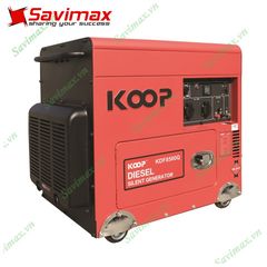 Máy phát điện Koop KDF 8500Q chạy dầu công suất 6.5kva