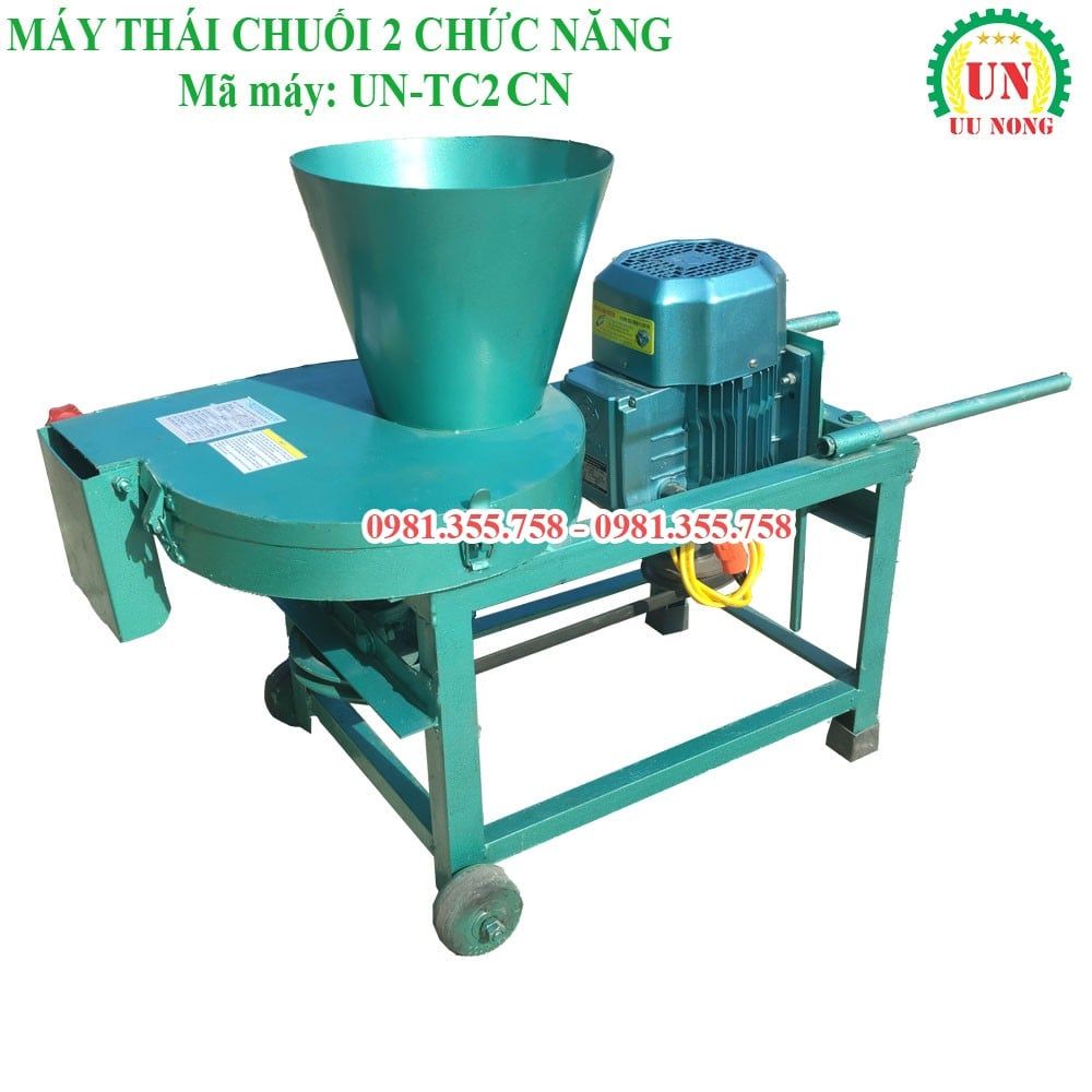 Máy thái chuối 2 chức năng Ưu Nông UN TC 2CN 2.2KW