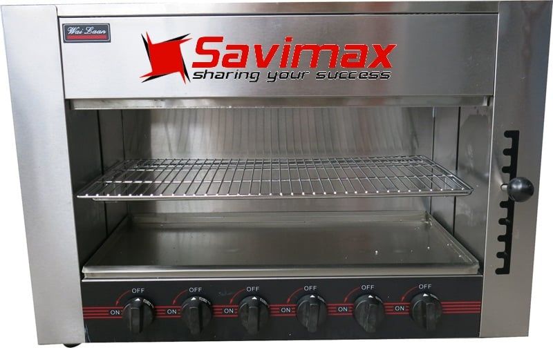Lò nướng salamander 6 họng gas WYG-745-B