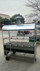 Máy quay nướng vịt 2 tầng inox