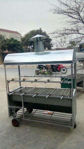 Lò quay vịt 2 tầng 8 xiên 2T8X