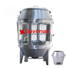 Lò quay vịt kính 90