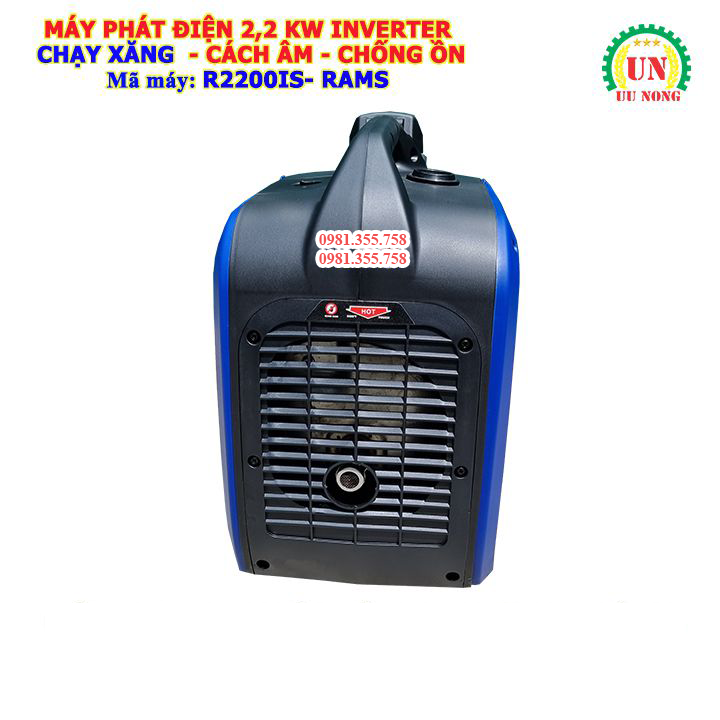 Máy phát điện chạy xăng – Cách âm – Chống ồn R2200iS- RAMS