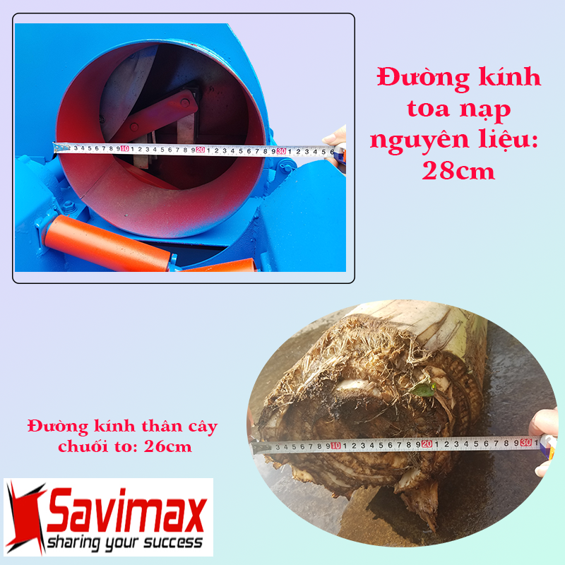 Máy băm cỏ voi công nghiệp cổ cao OKASU OS55