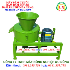 Máy băm chuối đa năng UN BCC 3000