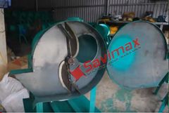 Máy thái chuối băm cỏ làm thức ăn thô xanh cho gia súc  động cơ xăng 4 thì tiện dụng