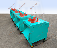 Máy băm cây thuốc 4 cửa chưa động cơ TK51