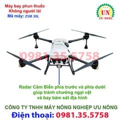 Máy bay phun thuốc không người lái Zenmuse Singapore ZMS 30L