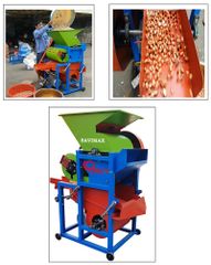 Máy bóc vỏ lạc 2 quạt gió BVL - 2 QG