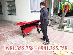 Máy bóc vỏ ngô 4 trục có quạt gió lớn