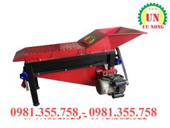 Máy bóc vỏ ngô 4 trục có quạt gió lớn