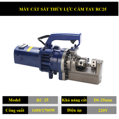 Máy cắt sắt thuỷ lực cầm tay RC 25