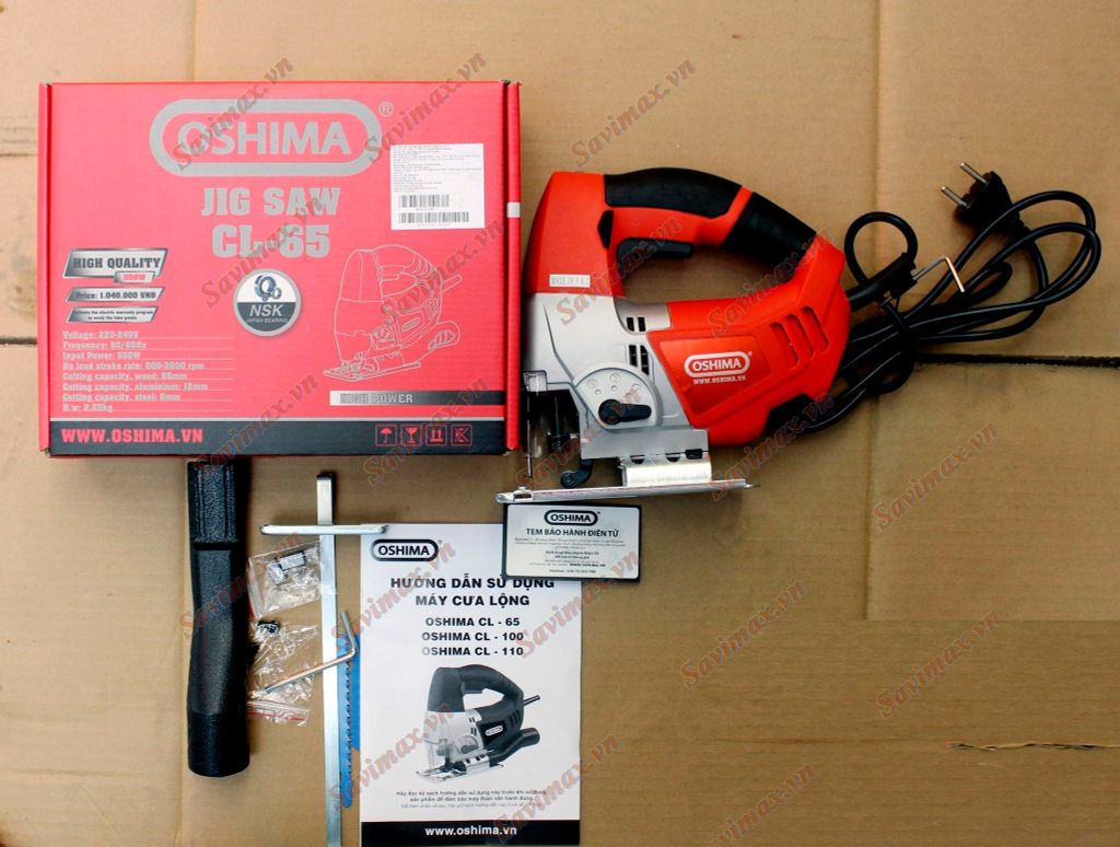 Máy cưa lọng mini cầm tay Oshima CL-110