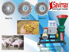 Máy ép cám viên trục đứng năng suất 150kg/h ( đủ bộ )