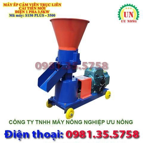 Máy ép cám viên trục liền S150 Plus