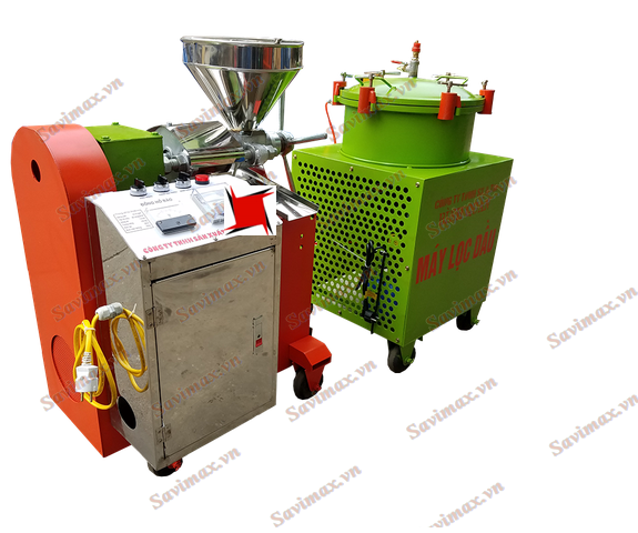 Máy ép dầu có máy lọc dầu TK39