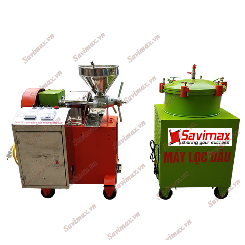 Máy ép dầu có máy lọc dầu TK39