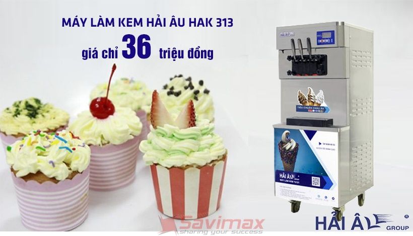 Máy Làm Kem Tươi Hải Âu HAK 313