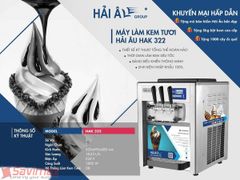 Máy Làm Kem Tươi Hải Âu HAK 322
