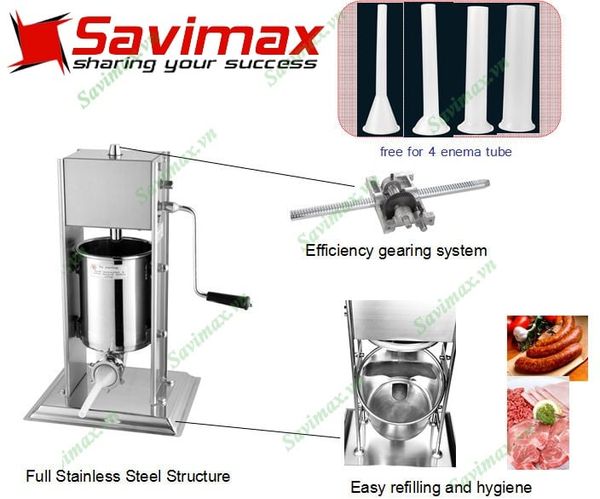Máy làm xúc xích SV 3L bằng tay