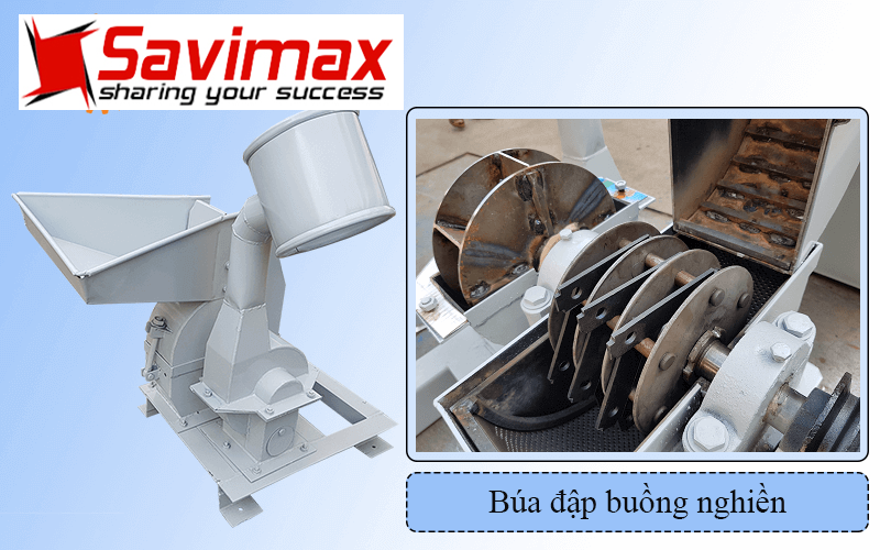 Máy nghiền thảo dược 14 chân ngắn