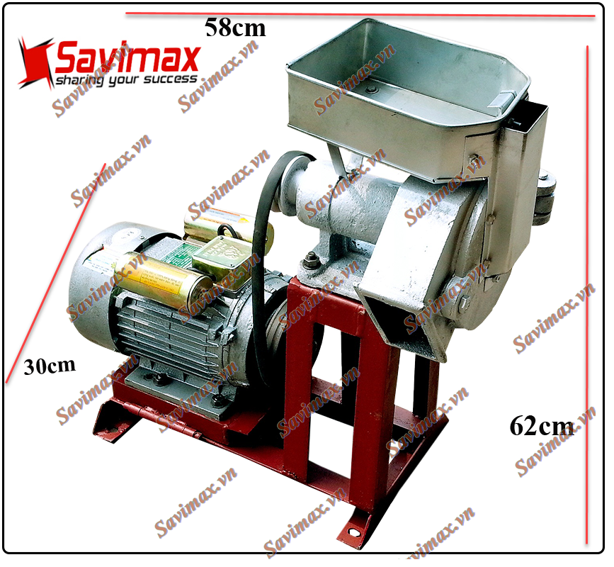 Máy nghiền bột khô trắng TK02