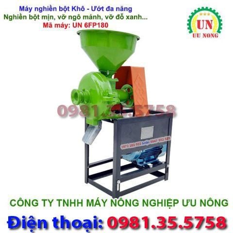 Máy nghiền bột khô ướt UN 6FP180