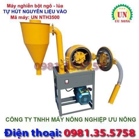 Máy nghiền Ngô Lúa tự hút NTH 3500