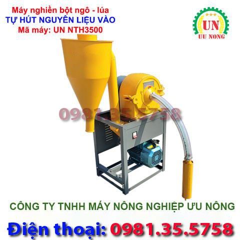 Máy nghiền Ngô Lúa tự hút NTH 3000