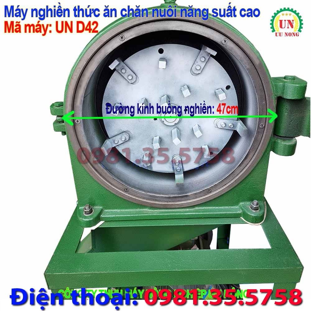Máy nghiền thức ăn chăn nuôi UN D42