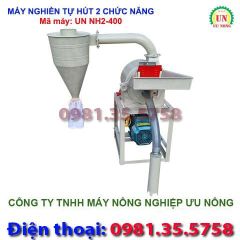Máy nghiền tự hút 2 chức năng NH2 400