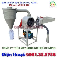Máy nghiền tự hút 2 chức năng NH2 400