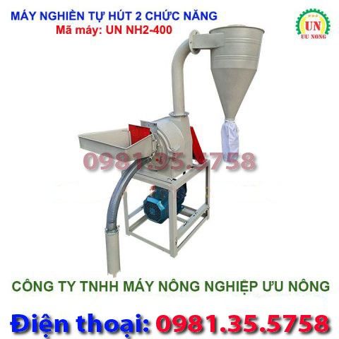 Máy nghiền tự hút 2 chức năng NH2 400