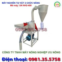 Máy nghiền tự hút 2 chức năng NH2 400