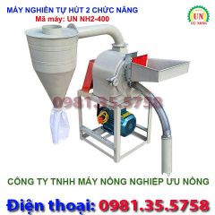 Máy nghiền tự hút 2 chức năng NH2 400