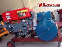 Máy phát điện đầu nổ diesel D15 lắp củ phát 5kw mát gió hoặc mát nước