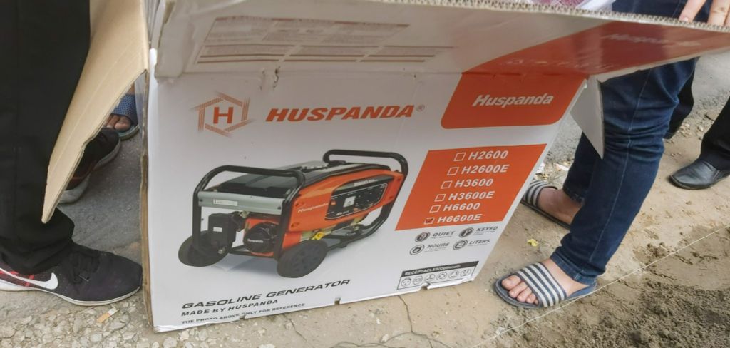 Máy phát điện Huspanda H6600E đề nổ