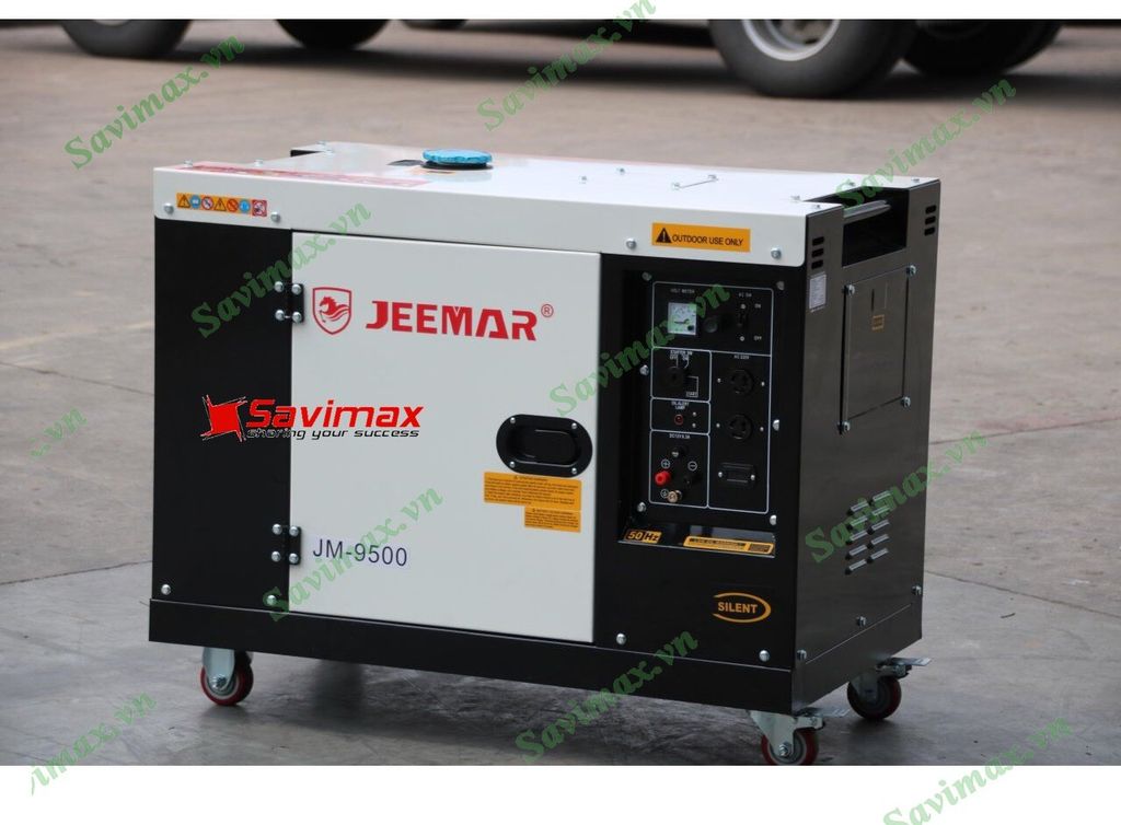 Máy phát điện JEEMAR - JM 9500 Máy dầu, đề nổ - Siêu chống ồn