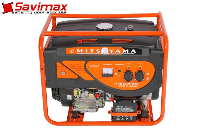 Máy phát điện chạy xăng 5kw Mitsuyama TL-7900 giật nổ