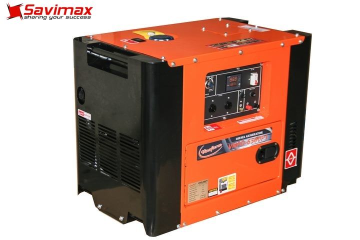 MÁY PHÁT ĐIỆN CHẠY DẦU VINAFARM  VNPD-6500P1 (công suất 5KW, đề nổ, chạy dầu)