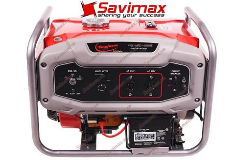 Máy phát điện chạy Xăng 4900E VINAFARM ( công suất 3,5kw, đề nổ)