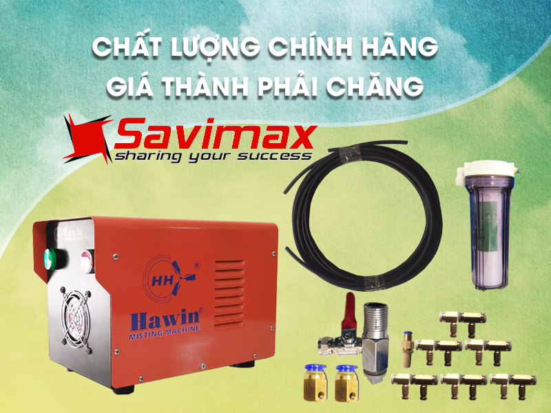 Bộ máy phun sương FOG 1109 – 30 béc-50m dây