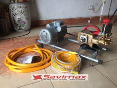 Máy rửa xe dây đai công suất 1HP ( bộ đầy đủ )