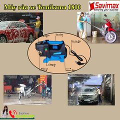 Máy rửa xe Tomikama 1800