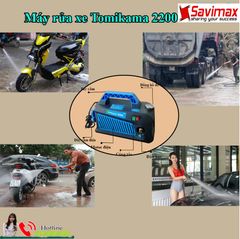 Máy rửa xe Tomikama 2200