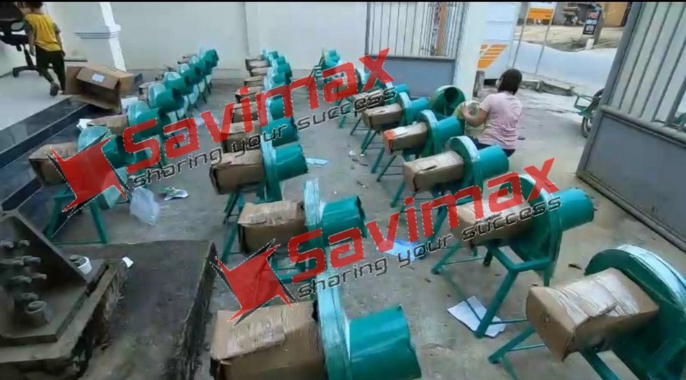 Máy băm chuối siêu mịn công suất 1.5kw - 100% motor đồng bền bỉ.