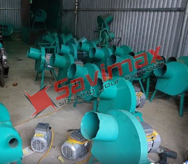 Máy băm chuối siêu mịn công suất 1.5kw - 100% motor đồng bền bỉ.