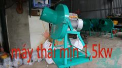 Máy băm chuối siêu mịn công suất 1.5kw - 100% motor đồng bền bỉ.